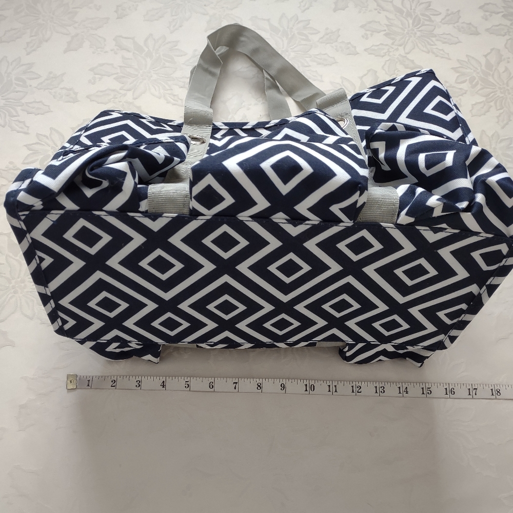 Chicago Bears logo caddy organizer tote bag NWOT - Picture 6 of 8